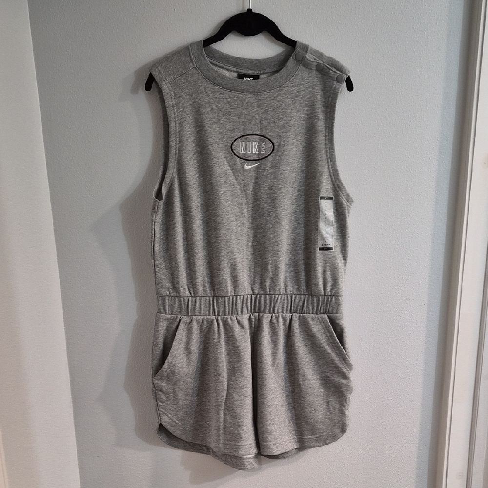 Nike Heather Gray Romper